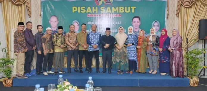 Pemda Pasbar Gelar Pisah Sambut Dandim 0305/Pasaman, Letkol Arh Budi Prasetya Serahkan Tugas kepada Letkol Inf Darmawan Hendra Wijaya
